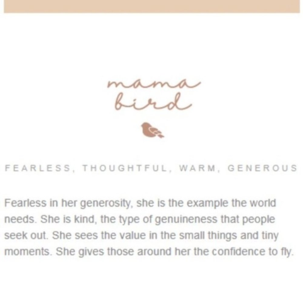 Mother Bird Bohemian Dainty Minimalist Necklace - Picture 6 of 12